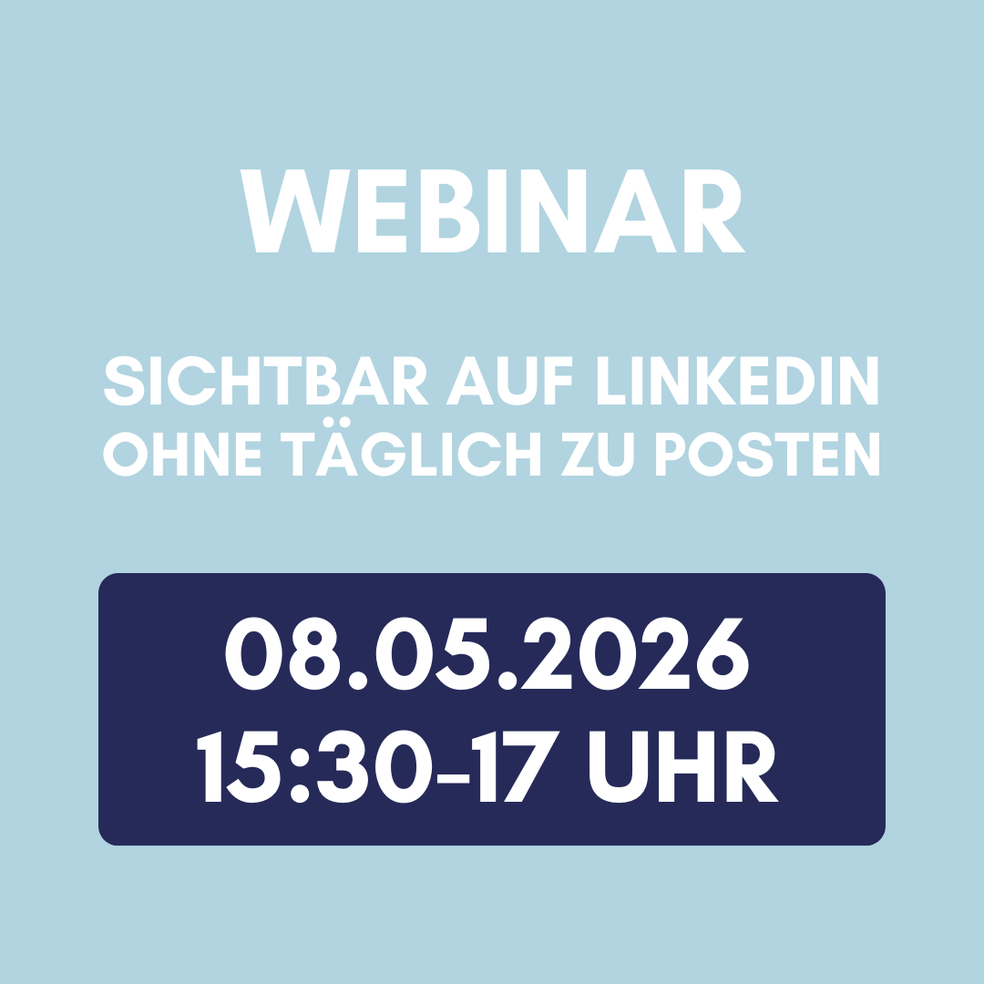 Sichtbar auf LinkedIn ohne täglich zu posten